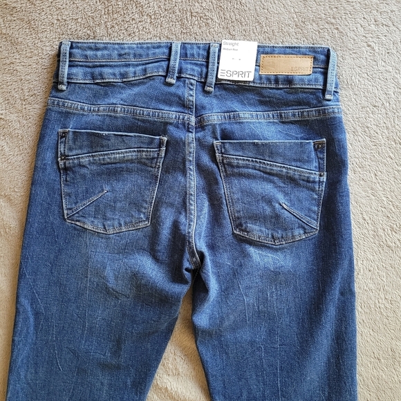 Esprit Straight Medium Rise jeans size 27 - Picture 8 of 12